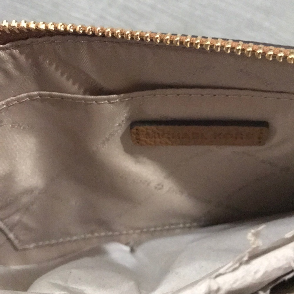 Michael Kors Monogrammed Clutch/Wristlet - Picture 3 of 5